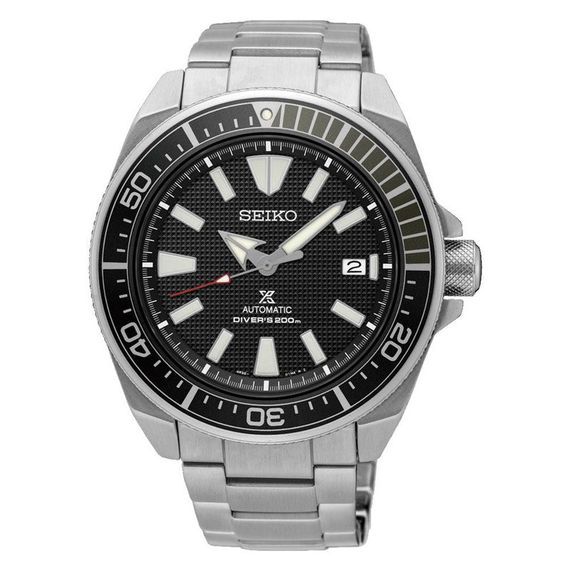 Seiko Prospex Sea Black Dial Automatic Watch 200M - SRPF03K1