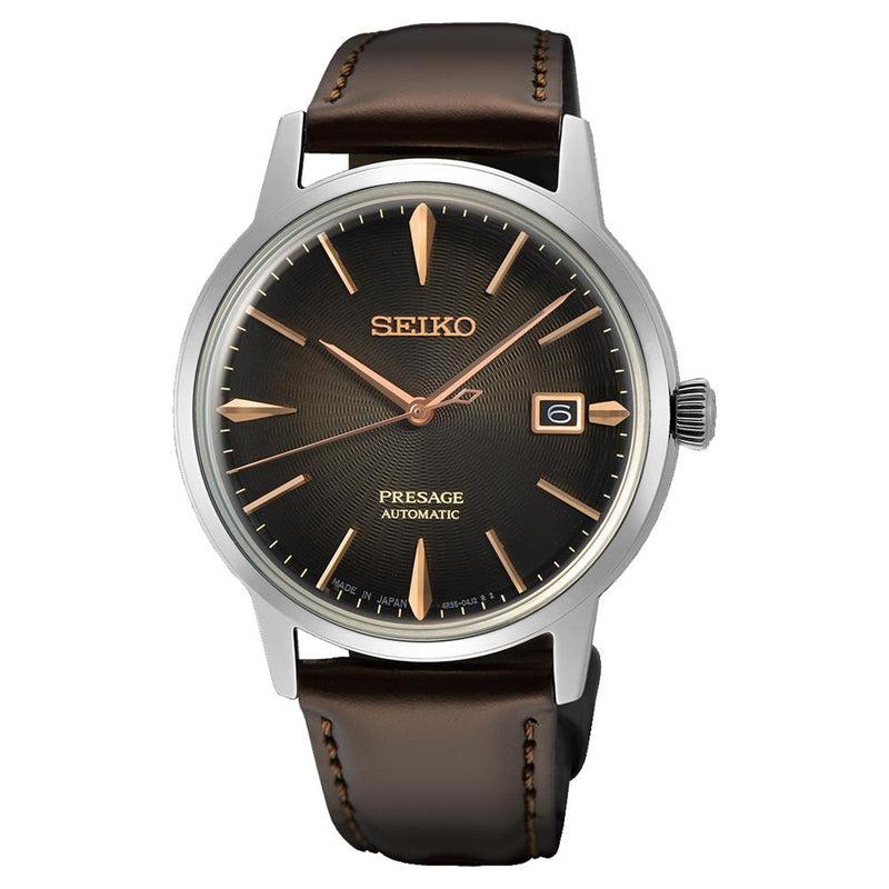 Seiko Presage Charcoal Dial Automatic Watch