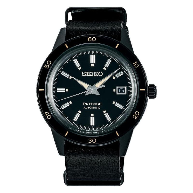 Seiko Presage Style 60s ‘Stealth’ Watch - SRPH95J1