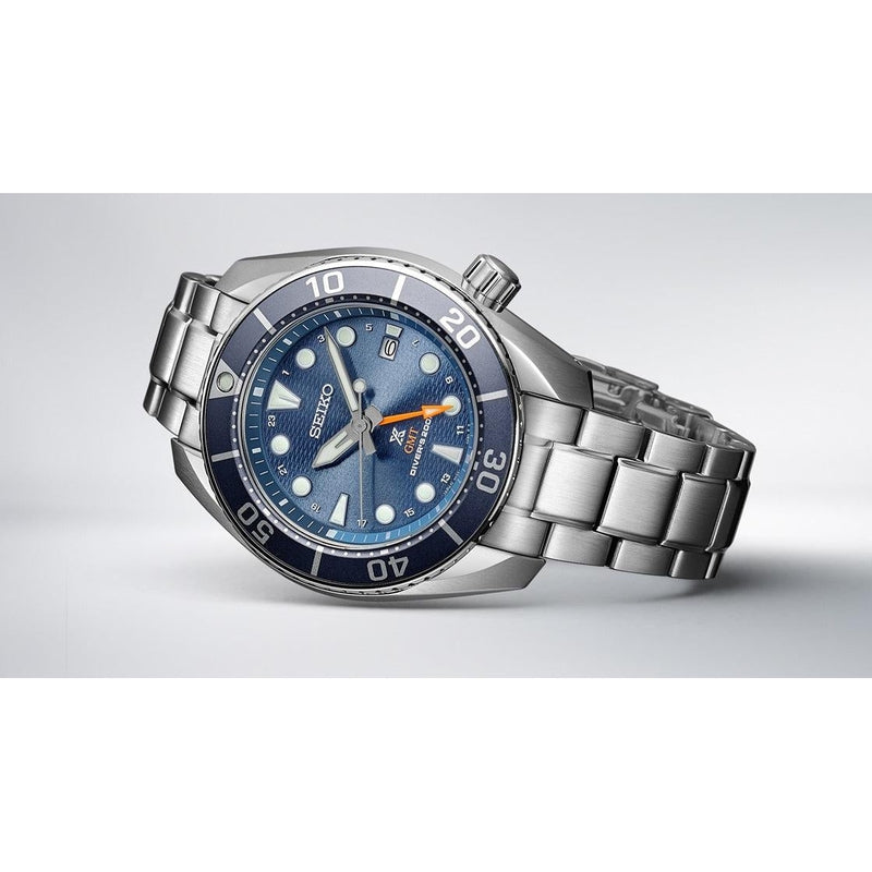 Seiko Prospex Aqua ‘SUMO’ Solar GMT Diver Watch - SFK001J1
