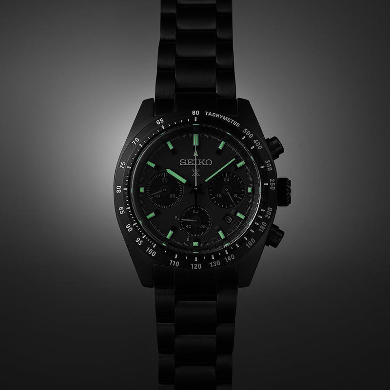 Seiko Prospex Black Series ‘Night Speedtimer’ Solar Chronograph
