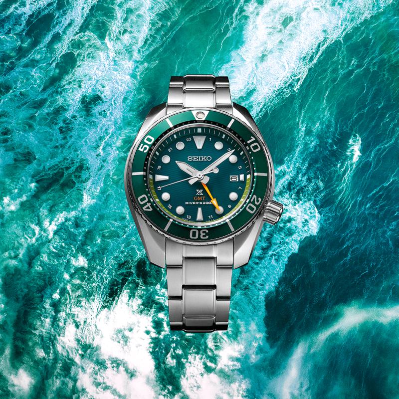 Seiko Prospex Seascape ‘SUMO’ Solar GMT Diver Watch - SFK003J1