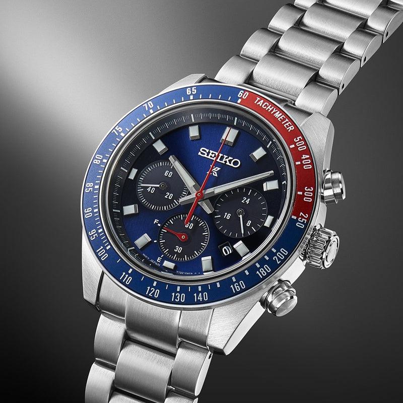 Seiko Prospex Speedtimer ‘Go Large’ Solar Chronograph Watch - SSC913P1