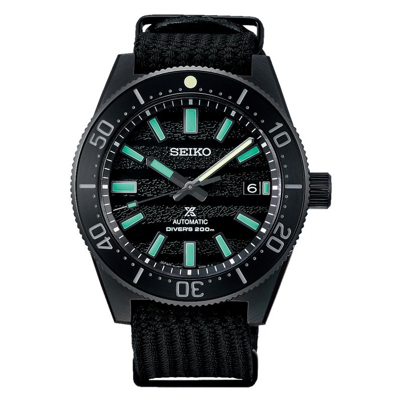 Seiko Prospex `The Black Series` Limited Edition 1965 Divers Modern Re ...