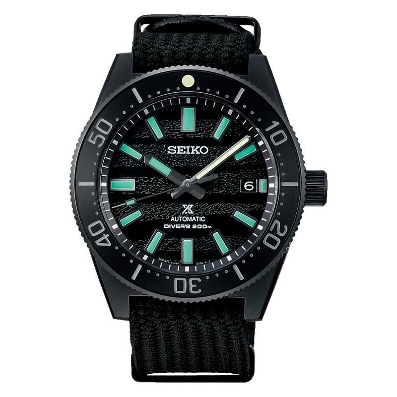 Seiko Prospex `The Black Series` Limited Edition 1965 Divers Modern Re-Interpretation Watch - SLA067J1